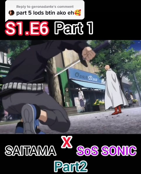 Saitama vs. Speed o' Sound Sonic Part 2 Fight Analysis