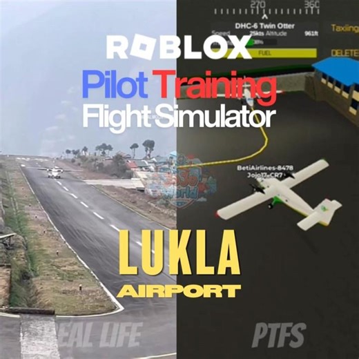 PTFS : Lukla Airport- Nepal | Roblox