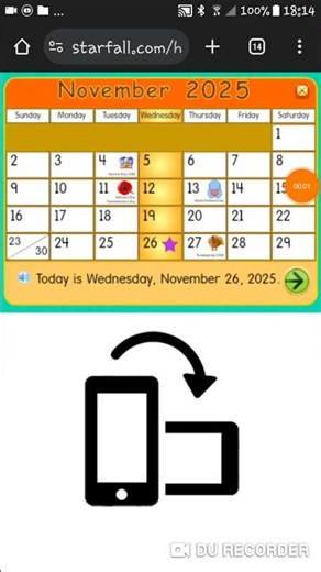 Starfall Thanksgiving