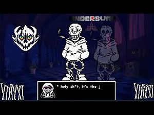 Underswap Genocide Papyrus Fight by Knifo - Full Gameplay