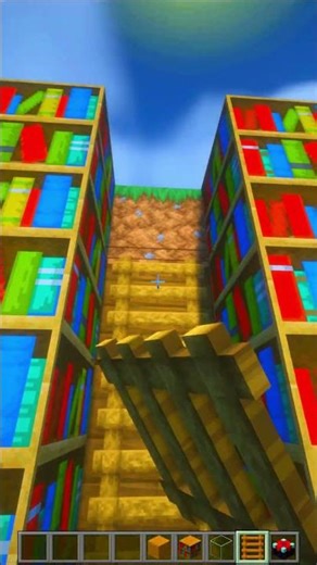 Minecraft Secret Basement Library Build (Fast & Easy!)📕
