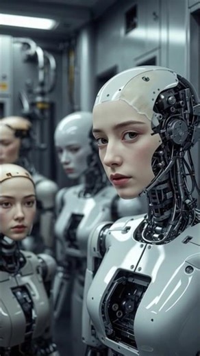 Hyper-Realistic Robots in the Future" #humanoidrobot #robat #tech #shorts