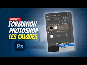 MODULE 1 Chapitre 3 Les calques La clé de la composition #photoshop #tutorial