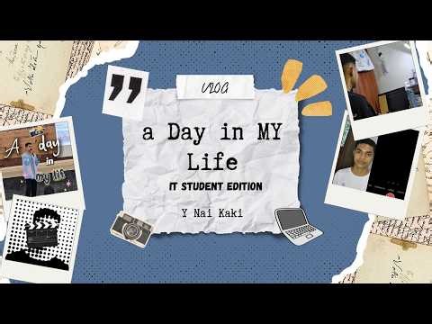 A Day in My Life | IT Multimedia Student POLNES💻✨