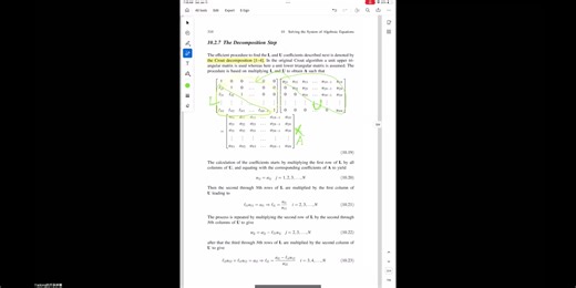 CFD从5到6 1.8 LU分解, 以及它和高斯消去法的联系