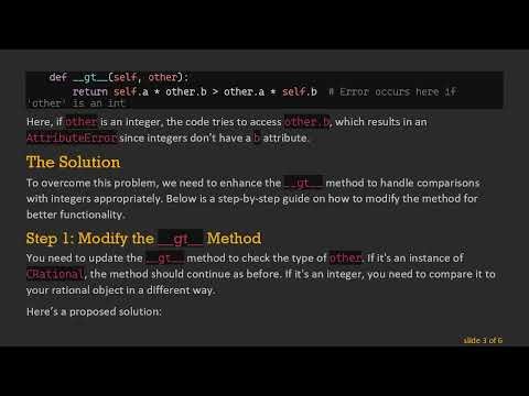 Mastering Greater Than Operator Overloading in Python: A Guide to Different Types