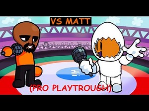 FNF VS MATT FULL MOD WIIK 1-3 [PRO PLAYTROUGH HARD MODE AND NO SPAM]