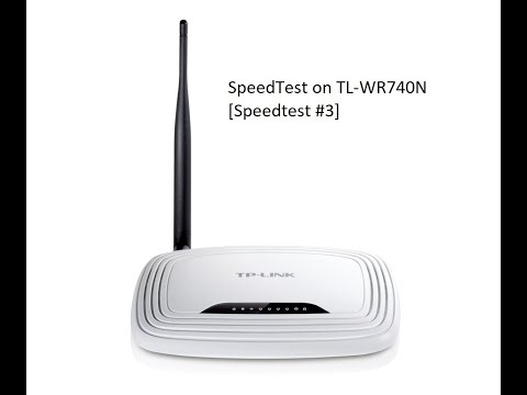 How much speed does the TP-Link TL-WR740N get on SpeedTest? (Gargoyle Soft) [Speedtest #3]