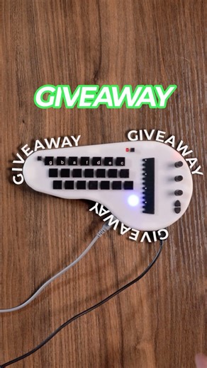 Seeed Studio on Instagram: "Win a MiniChord – the ultra-cute, open-source music instrument with a surprisingly powerful synthesis engine inside! Fully configurable, totally open-source, and endlessly fun to play. Now’s your chance to own one for FREE! Perfect for: Music tinkerers, DIYers! Anyone who loves sound & tech! 🎁 How to Enter: 1️⃣ Follow @seeedstudio 2️⃣ Like this post 3️⃣ Tag 1 friend in the comments 🌟 Bonus Entry: Share this post to your story & tag us! Giveaway Runs: May 12–18, 2025