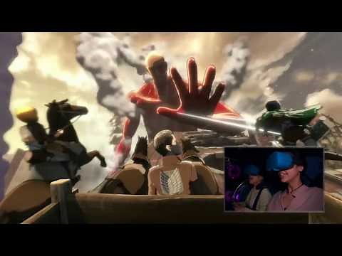 これは凄い！USJ新登場の「進撃の巨人 XRライド」リアル体験に大興奮