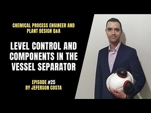 Level control on P&ID | Vessel separator level control components