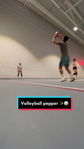 Pepper vibes with the sister hi @bethanymint_ #volleyballplayer #volleyballpepper #volleyballmemes #volleyballdrills #volleyball #volleyballplay #playvolleyball