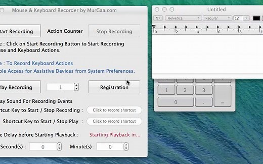 MacroRecorder自动点击器的使用，Mac电脑测试使用稳定