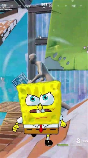 Why does SpongeBob have to get in on the action 😭 #ranked #reload #fortnite