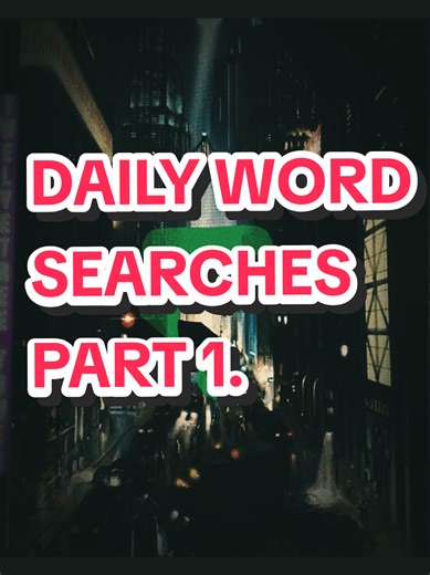 ❓Daily Word search Part 1❓ use your brain. do not comply with mindlessness. . . . #fyp #fypシ #fypシ゚viral #dccomics #theriddler