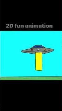 Alien abduction #2danimations #cartoon #animator