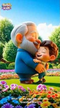 Grandpa Dear Song | I Love You Grandpa 👴❤️ | Kids Family Song