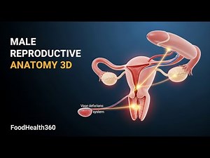 Male Reproductive System 3D Explained | Anatomy of Testes, Penis & Prostate | FoodHealth360