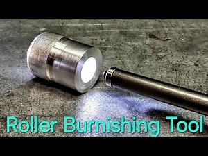 Creating a Simple Roller Burnishing Tool - cheap and easy