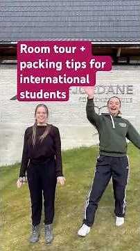 Packing tips for international students + Room Tour at Norwegian Folk High School