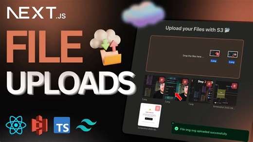 掌握 Next.js 文件上传：从 S3 到预签名 URL 与 Dropzone 实战