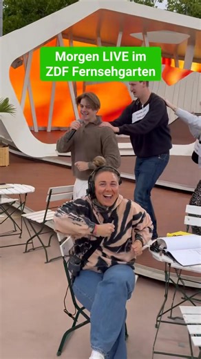 Morgen 12:00h ZDF-Fernsehgarten! 📺☀️🍺 Schaltet ein - es wird spektakulär!!! 🚁💨 | Vincent Gross