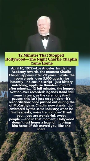 12 Minutes That Stopped Hollywood—The Night Charlie Chaplin Came Home