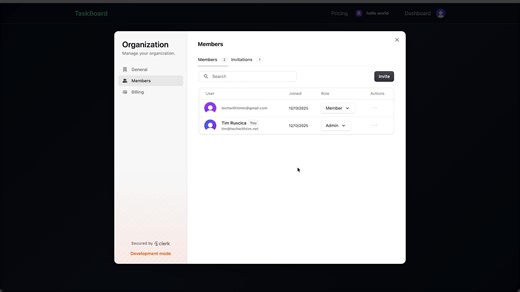 FastAPI   React B2B SaaS Full Project Build - Orgs Users Billing Roles More...
