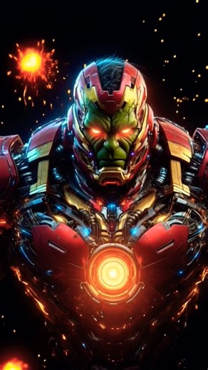 What If Iron Man Merged with Hulk? 💥🔥 | Epic Mashup