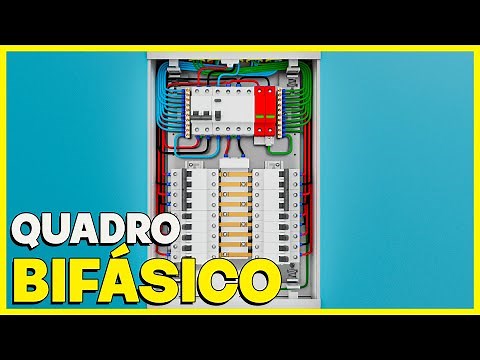 COMO MONTAR QUADRO BIFÁSICO ESPINHA DE PEIXE (COM BARRAMENTO)