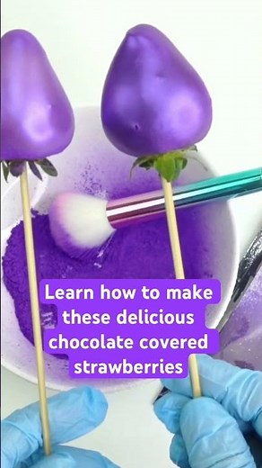 How to use edible lustre dusts!