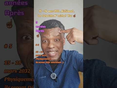 # 5 : Depuis 15 - 16 mars 2023 , mistikment , les satanistes n' existent plus ☝🏾