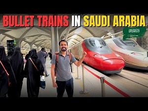 Saudi Arabia BULLET TRAIN Journey (Madinah to Jeddah)