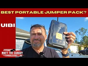 Best portable jumper pack? Testing the UIBI jump starter with compressor.
