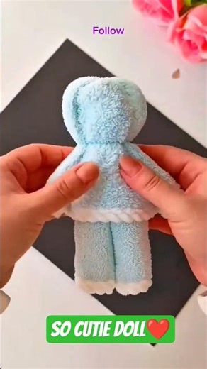 Handkerchief to Doll Magic ✨ Easy DIY Doll in 1 Minute