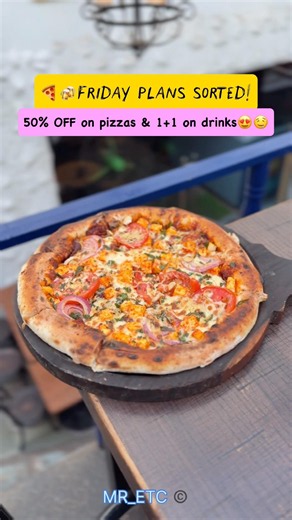 Pizza + Beer = The perfect weekend combo 🍕🍻 #mretc #bangalore #youtubevideos