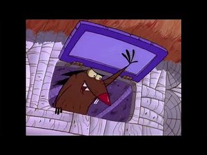 Daggett yells at the forest animals