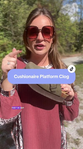 Replying to @its.sar.tay Cushionaire Platform Clog 💚🫶🏼 @Cushionaire