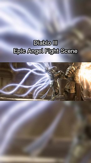 Diablo III Epic Angel Fight Scene