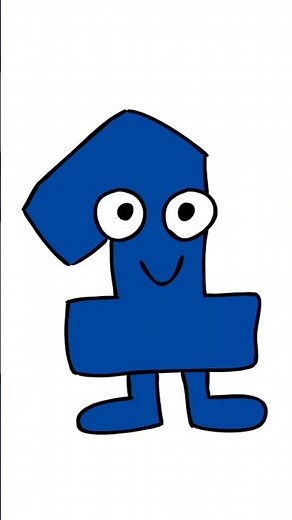 One BFDI Drawing Art ✏️ | How to Draw One from BFDI #Shorts