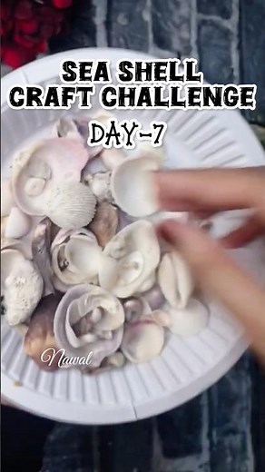 An aesthetic wall decor from nature stuff |Sea shell craft ideas|craft from Nature #diy #art #craft