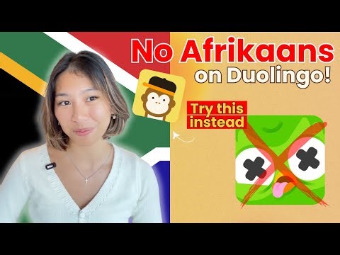 No Afrikaans on Duolingo? Here's the solution!