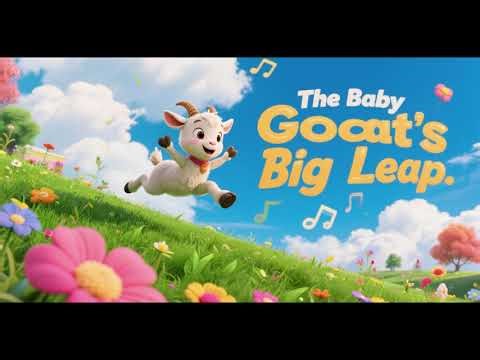 The Baby Goat’s Big Leap Song | Nursery Rhymes & Kids Songs