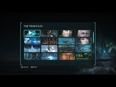 All Tron Files & Abraxas Shards | Tron: Evolution