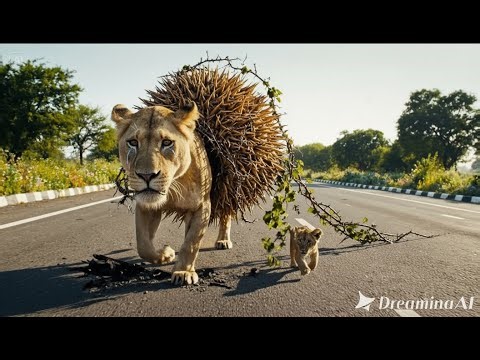 Rescue the lioness from the sea urchin shell