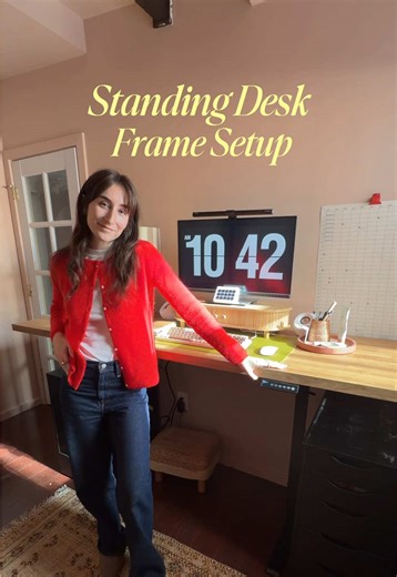Transform Your IKEA Desk with Venace Standing Desk Frame