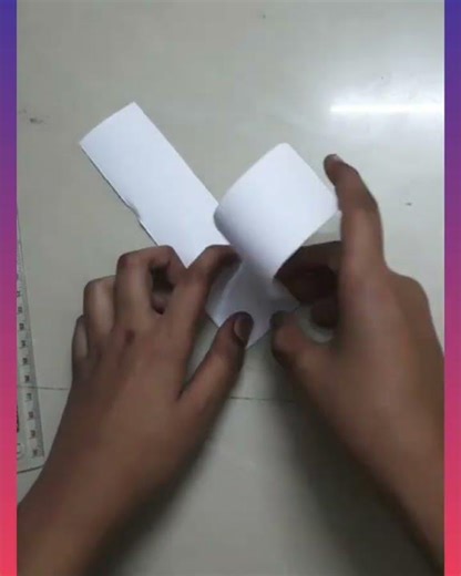 HOW TO MAKE A PAPER SPRING
