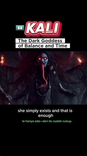When chaos rises and the gods can no longer hold the balance, Durga closes her eyes… and the universe holds its breath. From silence, Kali is born. Not as destruction— but as balance. Not as anger— but as truth. This is the story of the dark goddess who ends cycles so the universe can begin again. #GoddessKali #HinduMythology #EpicMythology #CinematicStorytelling #MythologyShorts #DivinePower | Yadi Morgana