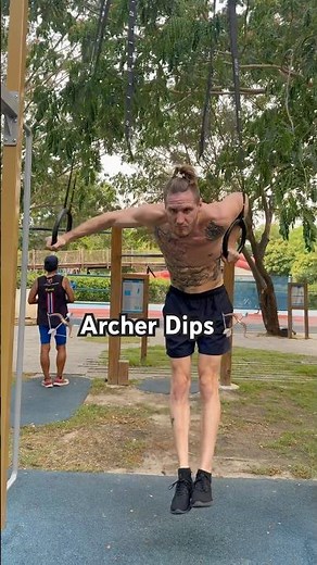 Ring Dip Variations - 🏹 Archer Dips