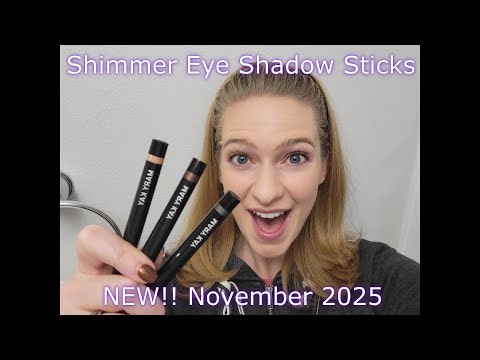 NEW Shimmer Eye Shadow Sticks! | Nov 2025